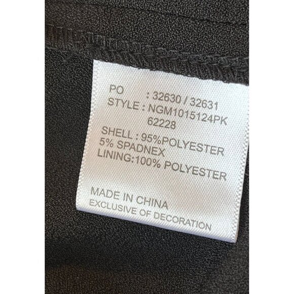 Nasty Gal Women's Black Wide Leg High Waist Palazzo Pants Size S - Picture 3 of 14